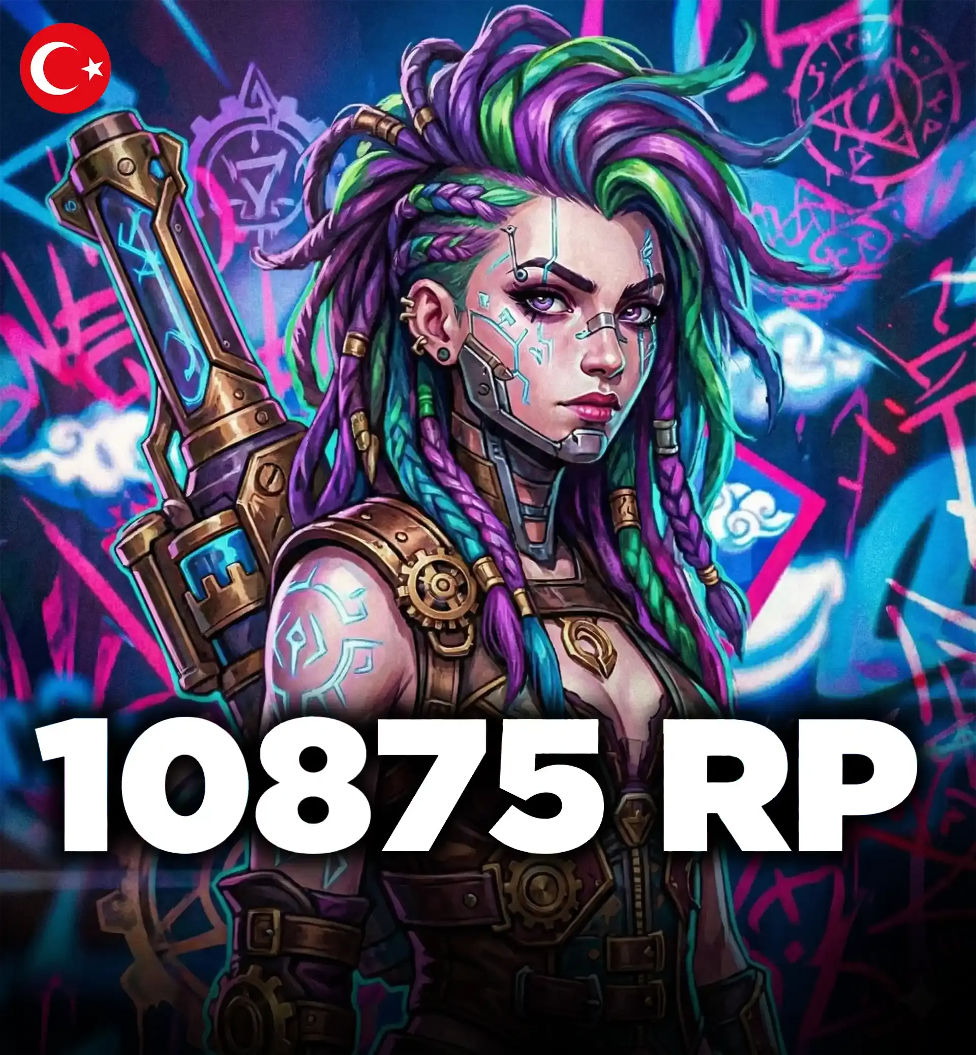League of Legends 10875 RP