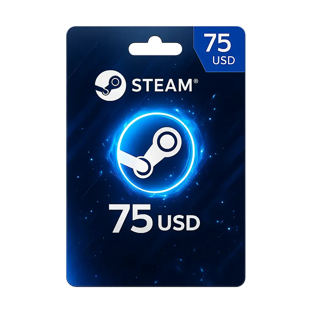 75 USD Steam Wallet Code