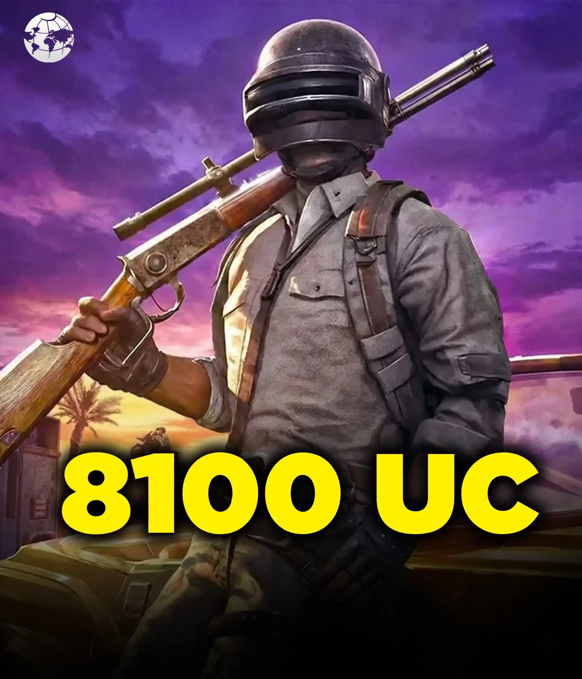 Pubg Mobile 8100 UC Global