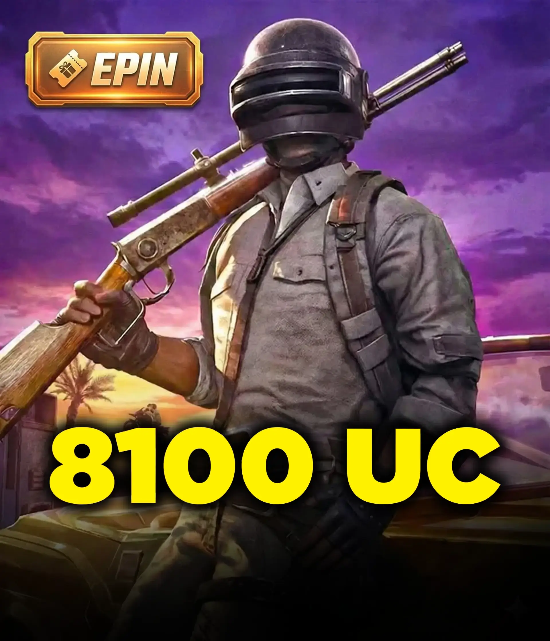 8100 PUBG Mobile UC